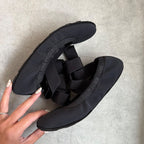 Christian Dior J'a Logo Design Flat Shoes Ribbon Ballet Pumps 36 — view 5