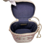 Chanel As0323 Vanity Case Bag Chain Shoulder 27 th Tweed White — view 6