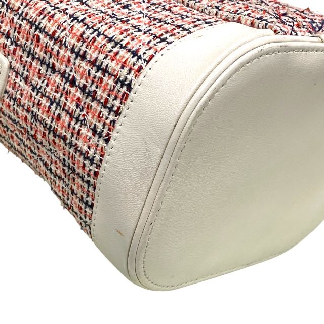 Chanel As0323 Vanity Case Bag Chain Shoulder 27 th Tweed White — view 5
