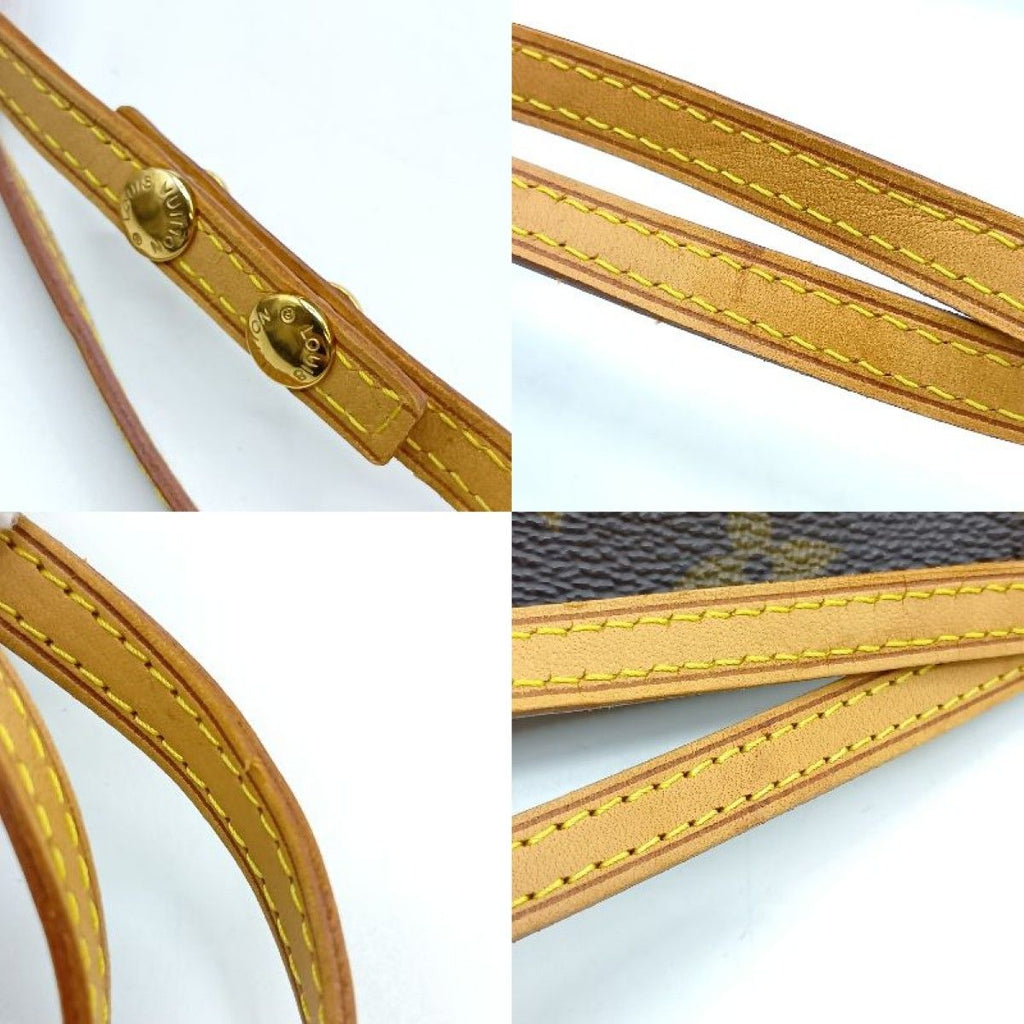 Louis Vuitton Monogram Pochette Accessoire Accessory Pouch Brown — view 5