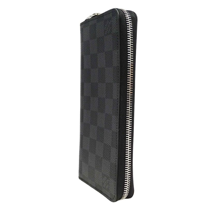 Louis Vuitton Wallets Long Wallet Damier Graphite Canvas Zippy — view 4
