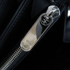 Louis Vuitton Zippy Wallet Mahina Noir Black Monogram Leather Round — view 9