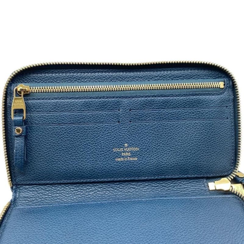 Louis Vuitton Bifold Long Wallet Portefeuille Cles Set Ron Monogram — view 9