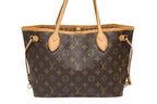 Louis Vuitton Monogram Neverfull PM Handbag Brown Vachetta Leather Gold — view 2