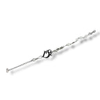 Christian Dior Silver Logo Plated Pearl Bracelet Hardware SV — view 5
