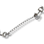 Christian Dior Silver Logo Plated Pearl Bracelet Hardware SV — view 6