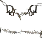Christian Dior Silver Logo Plated Pearl Bracelet Hardware SV — view 7