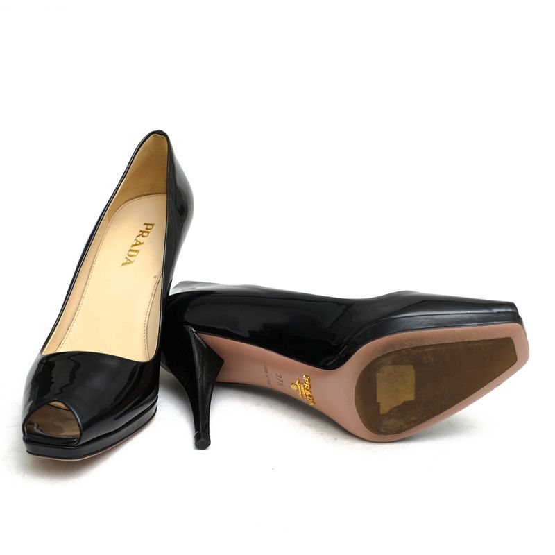 Prada Pumps Shoes Women Patent Leather Enamel — view 7