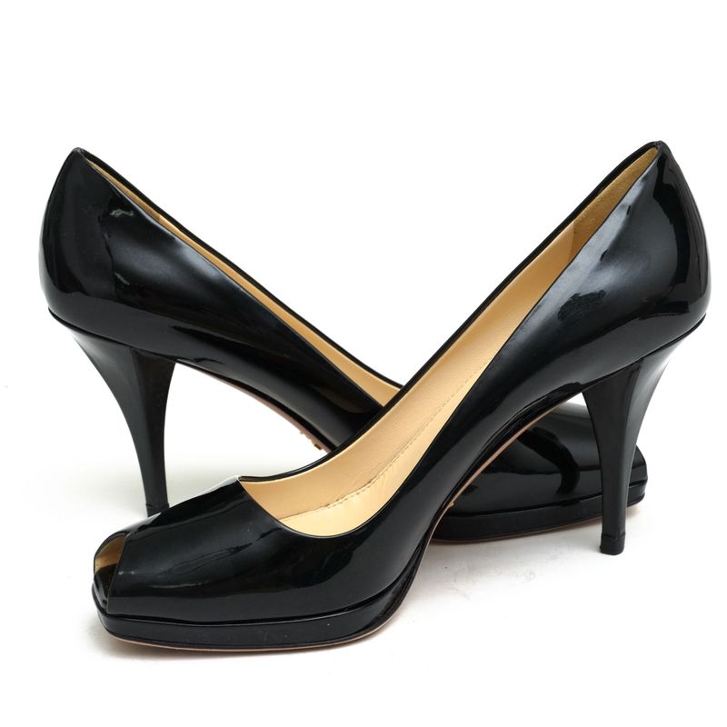 Prada Pumps Shoes Women Patent Leather Enamel — view 3