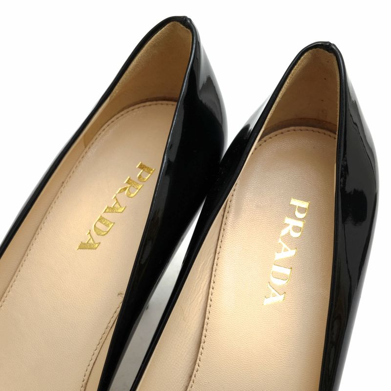 Prada Pumps Shoes Women Patent Leather Enamel — view 8