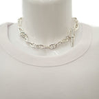 Hermes Chaine D'ancre GM B-00 Necklace Silver 925 Men — view 7