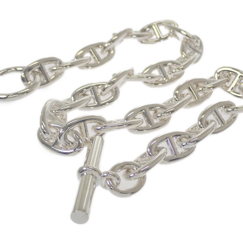 Hermes Chaine D'ancre GM B-00 Necklace Silver 925 Men — view 4