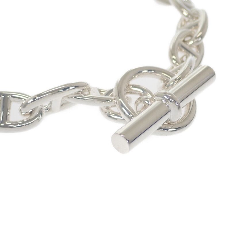 Hermes Chaine D'ancre GM B-00 Necklace Silver 925 Men — view 3
