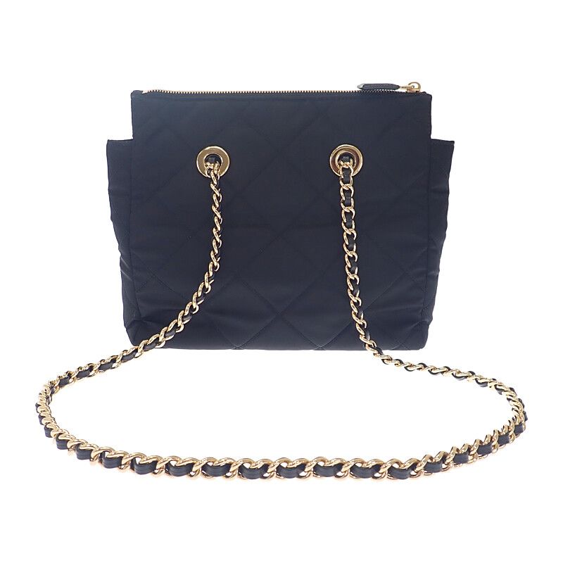 Prada Re-edition 1995 Chain Shoulder 1 Bg4682 A0 Sf0002 Tote — view 3