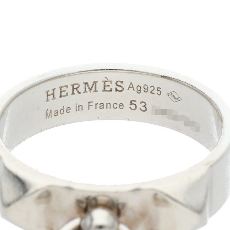 Hermes Collier De Chien PM Silver Ring 53 13 — view 4