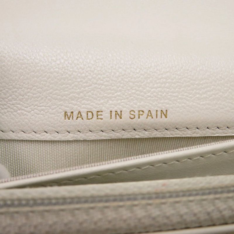 Chanel 19 Ap0955 Lambskin White Coco Mark 30 Long Wallet 0766 — view 7