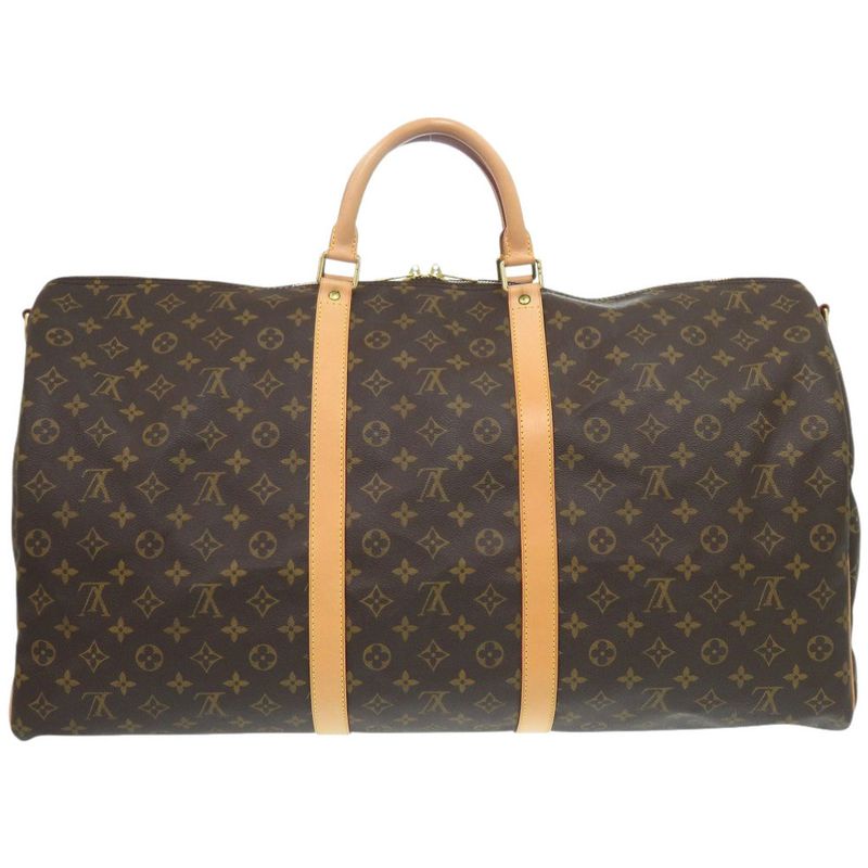 Louis Vuitton Keepall Bandouliere 60 Monogram Boston Bag 1116 — view 2