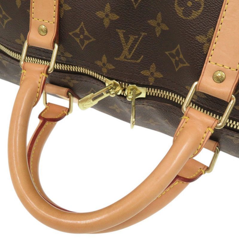 Louis Vuitton Keepall 60 Monogram Brown Boston Bag 1152 — view 5