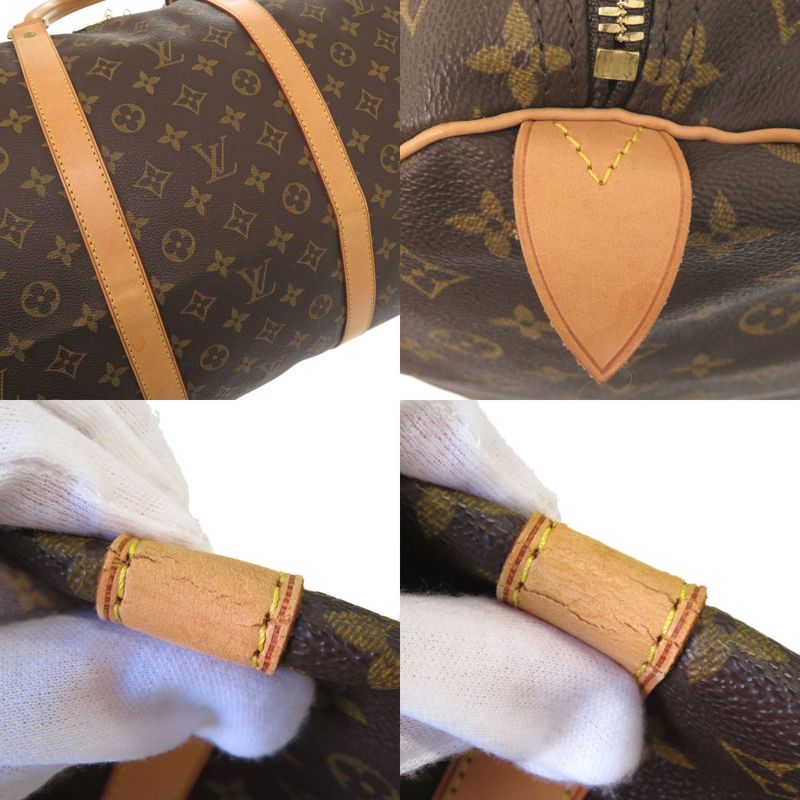 Louis Vuitton Keepall 60 Monogram Brown Boston Bag 1152 — view 9