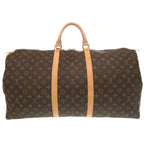 Louis Vuitton Keepall 60 Monogram Brown Boston Bag 1152 — view 2