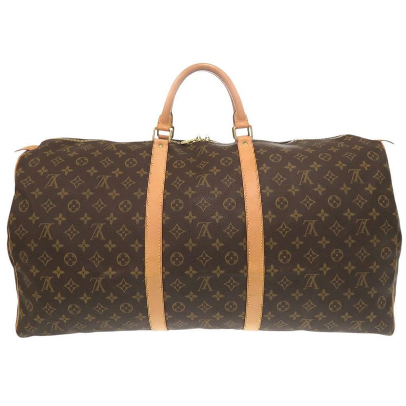 Louis Vuitton Keepall 60 Monogram Brown Boston Bag 1152 — view 2