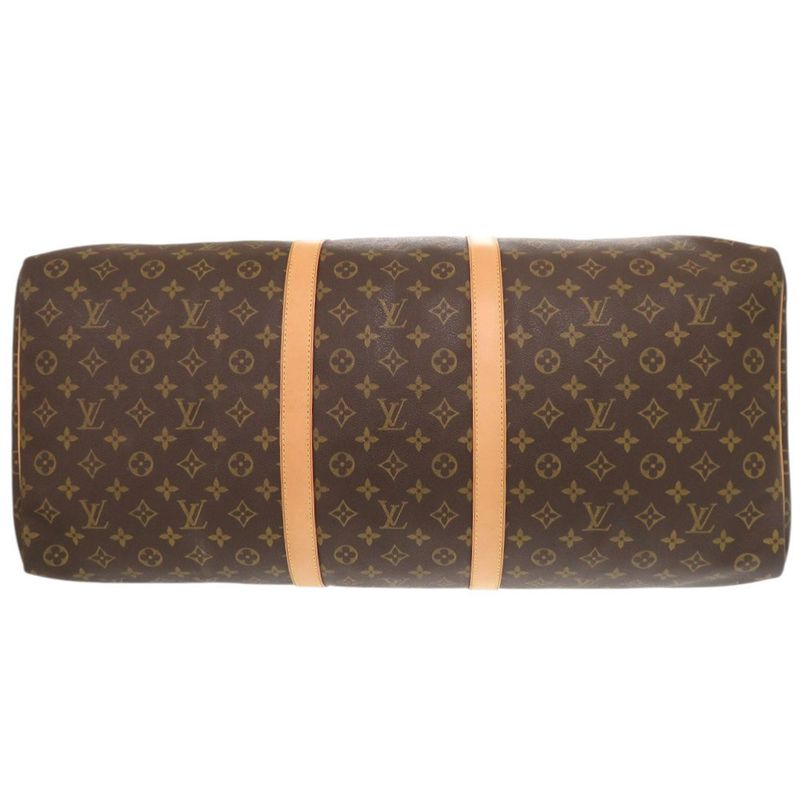 Louis Vuitton Keepall 60 Monogram Brown Boston Bag 1152 — view 3