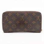 Louis Vuitton Monogram Zippy Wallet Round Zip Long Brown — view 6