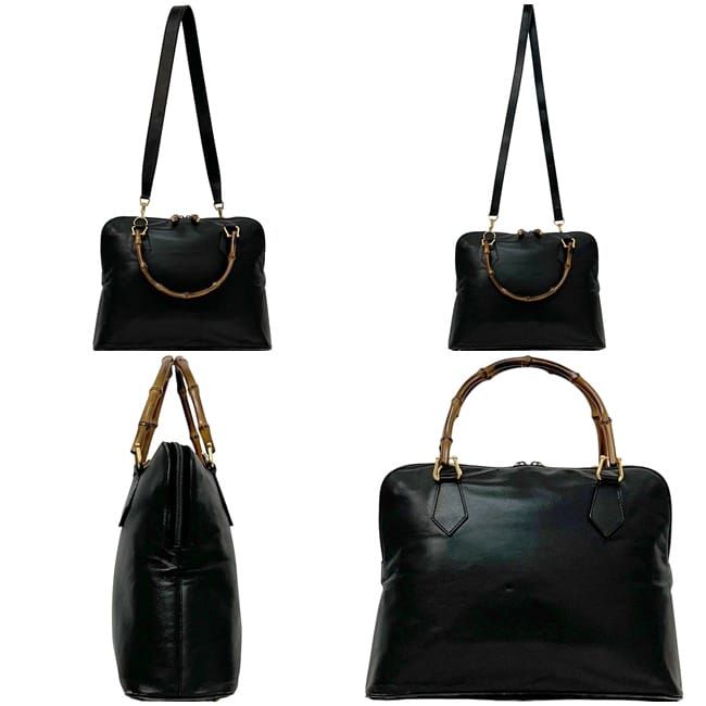 Gucci 2 way Bag Black 000 3780 0289 Leather — view 2