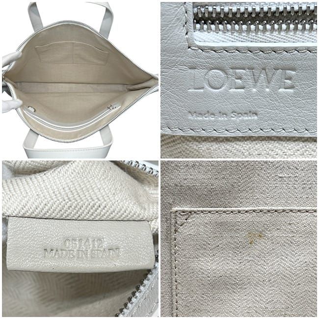 Loewe Business Bag White Repeat Anagram 358.23 L18 — view 3
