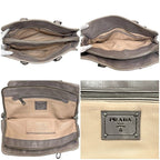 Prada 2 way Bag Grey Bn2217 Nappa Leather — view 3