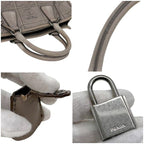 Prada 2 way Bag Grey Bn2217 Nappa Leather — view 9