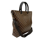 Louis Vuitton Leather Jake Tote Damier Bag — view 3