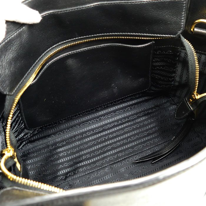 Prada 2-Way Shoulder Bag Black 1 Bg227 — view 5