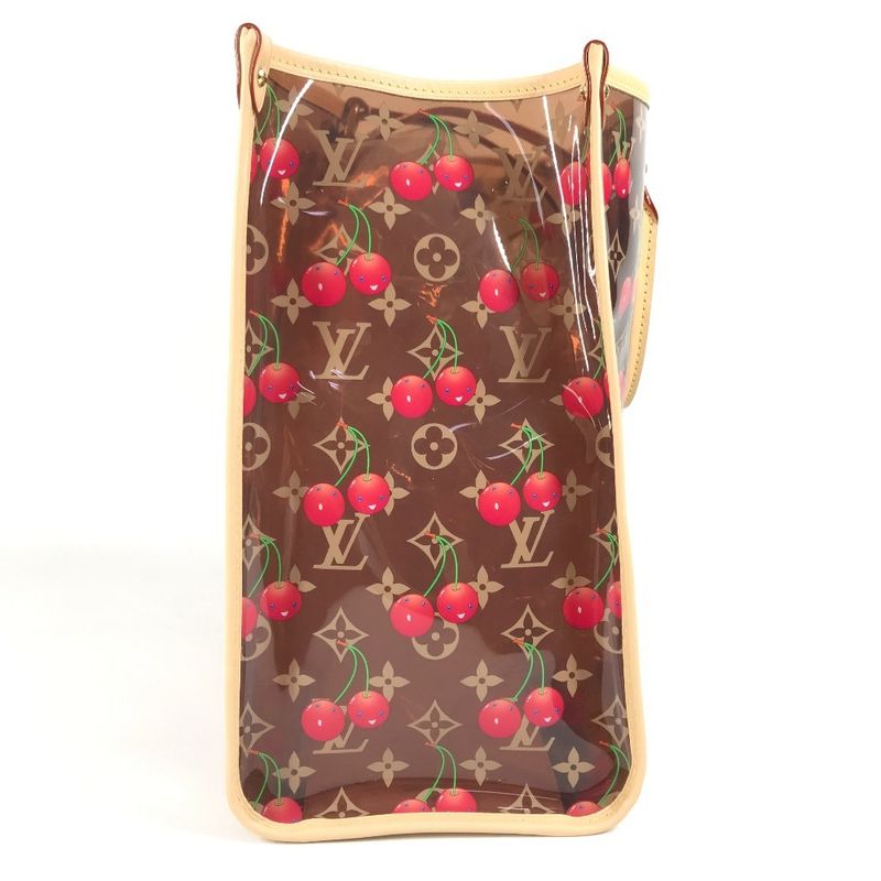 Louis Vuitton Shoulder Bag On The Go GM Leather Brown — view 4
