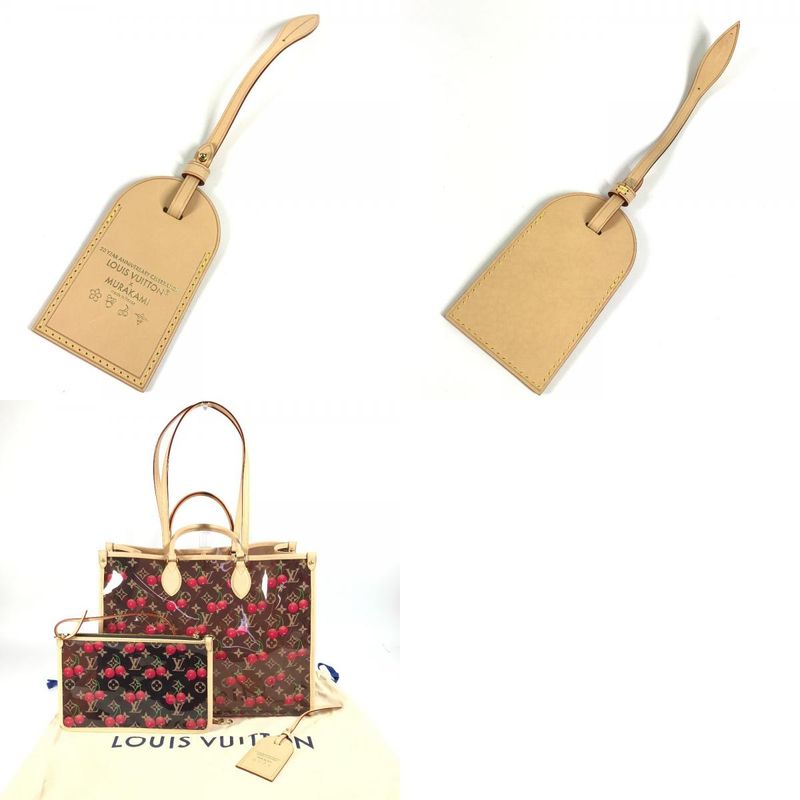 Louis Vuitton Shoulder Bag On The Go GM Leather Brown — view 9