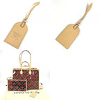 Louis Vuitton Shoulder Bag On The Go GM Leather Brown — view 9