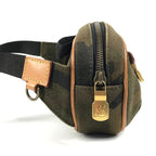 Louis Vuitton Body Bag Supreme Bum PM Leather Canvas Khaki — view 3