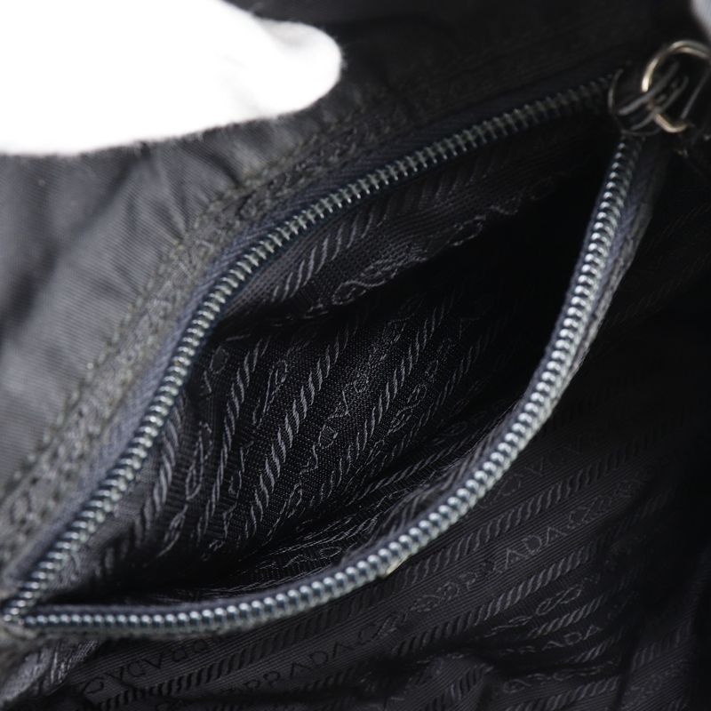 Prada Nylon Black Backpack Daypack — view 6