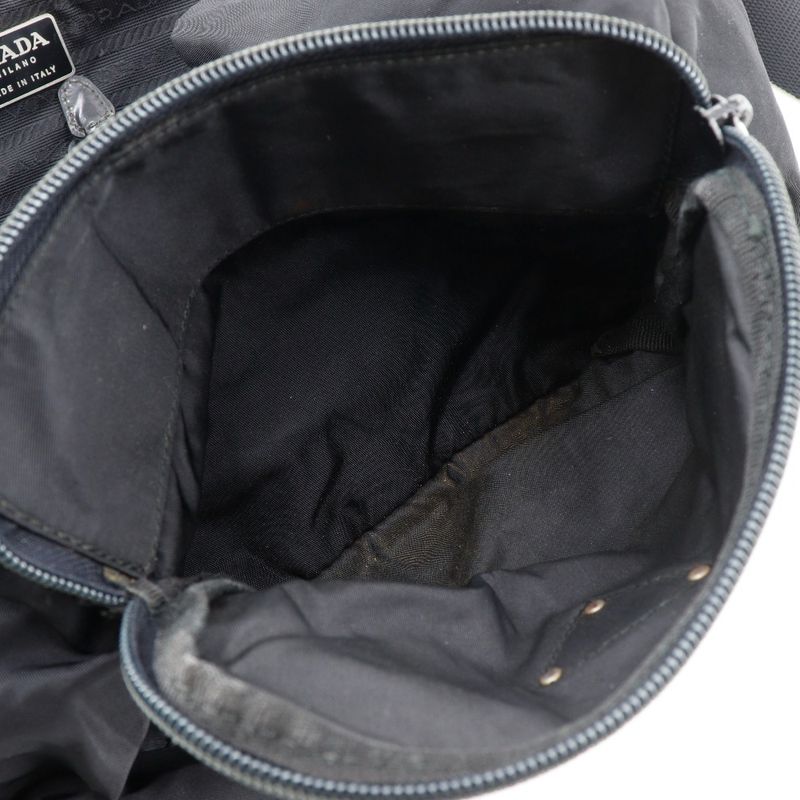 Prada Nylon Black Backpack Daypack — view 7