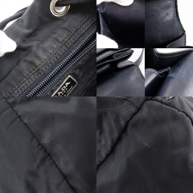 Prada Nylon Black Backpack Daypack — view 8