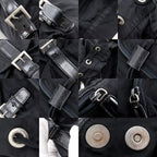 Prada Nylon Black Backpack Daypack — view 9