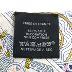 Hermes DAME de Coeur Twillye Scarf Noir Black Rouge All — view 5