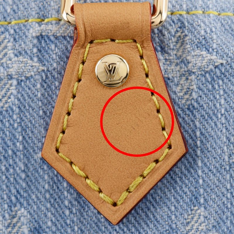 Louis Vuitton Nano Speedy 2-Way Shoulder Monogram Denim Sky Blue — view 8