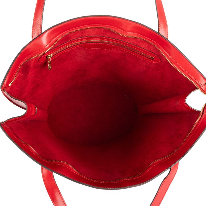 Louis Vuitton Saint-Jacques Shopping Red Epsom Leather — view 9