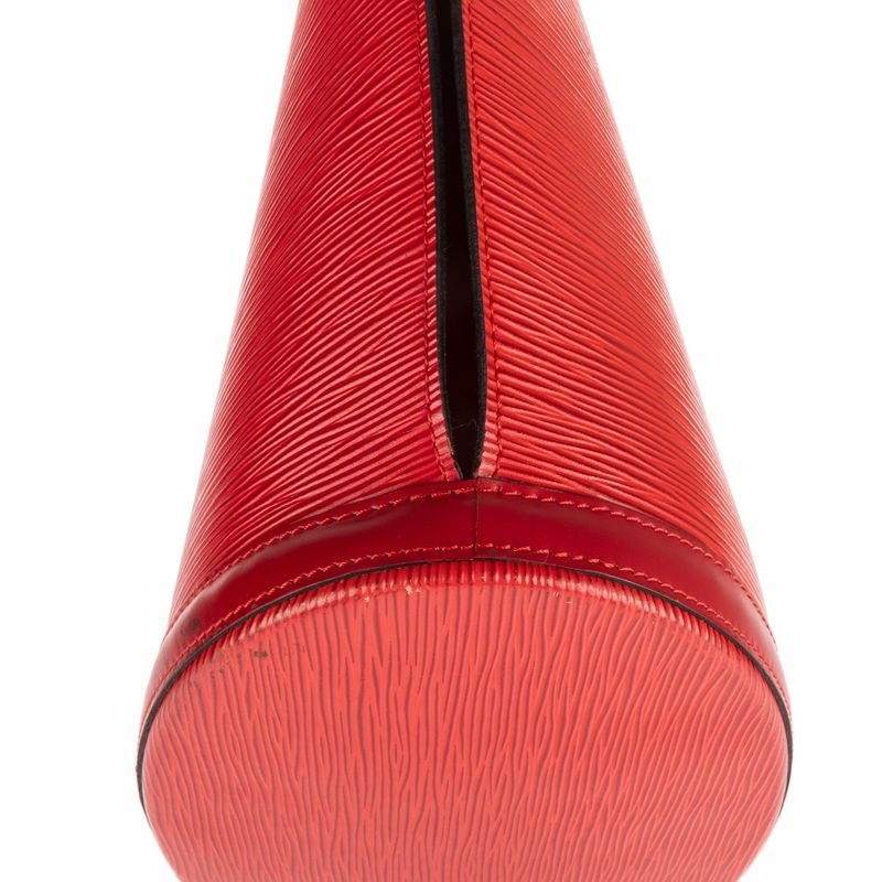 Louis Vuitton Saint-Jacques Shopping Red Epsom Leather — view 7