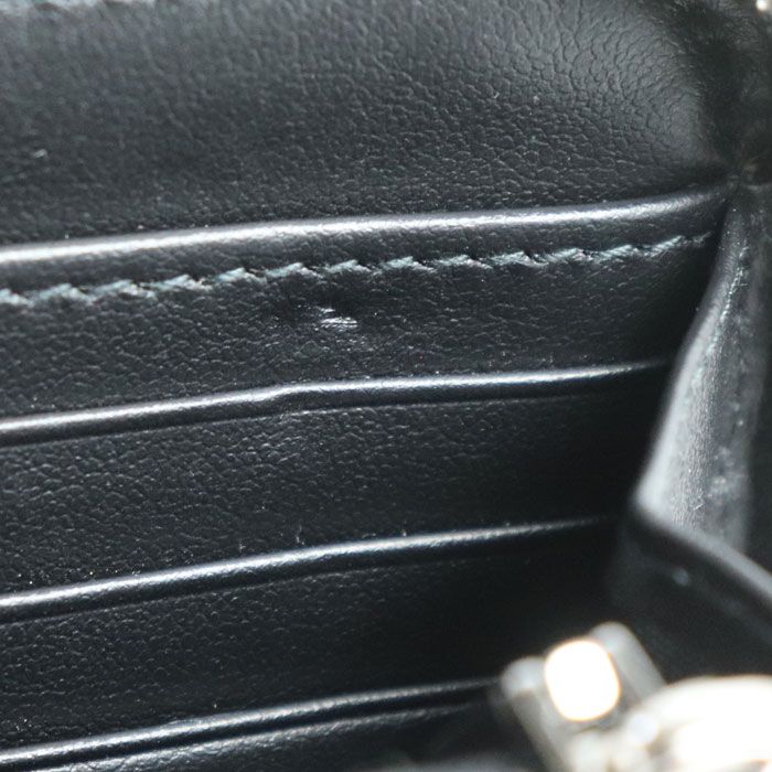 Dior Oblique Jacquard Long Zip Wallet Navy 2 Yks h05 E — view 5