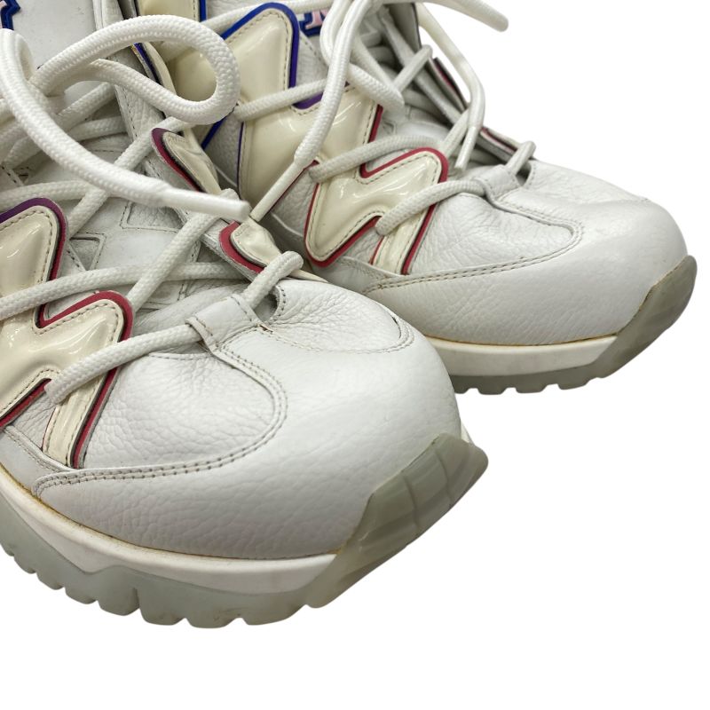 Louis Vuitton Zig Zak Line Sneakers 6 1 2 White Shoes — view 5