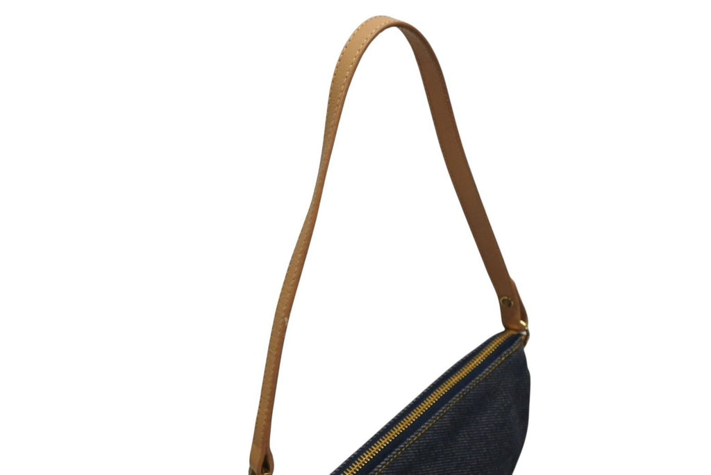 Dior Galliano Era Saddle Pouch Denim — view 5