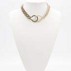 Chanel Choker Gold Coco Mark Rhinestone — view 9