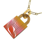 Hermes Amulet Cadenas Necklace — view 3
